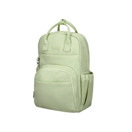 Antartik Glow Bags Mochila Antracita Acolchado Portátil 15' Verde 25L 440x33x115 mm