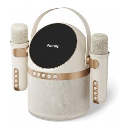 Philips TAS2509WT/00 Altavoz para Karaoke con 2 Micrófonos Inalámbricos, Color Blanco Precio: 114.4539. SKU: B19N5PE4KY