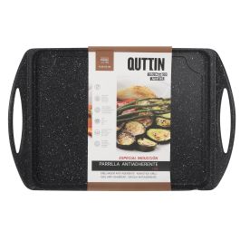 Quttin Parrilla Rectangular Lisa 42 x 27 x 5 cm (6 Unidades) Quttin Parrilla Rectangular Lisa 42 x 27 x 5 cm (6 Unidades)