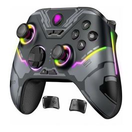 Deltaco Gaming Controller inalámbrico RGB Hall-Effect para PS5 negro Precio: 104.49999956. SKU: B12GXV353D