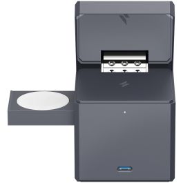 Anker Cube MagSafe 3-en-1 Y1811G11 – Cargador Inalámbrico Rápido Apple 15W iPhone/Watch/Auriculares 30W Gris