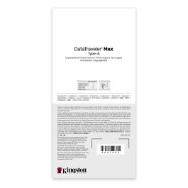 Kingston DataTraveler Max 256GB USB 3.2 Gen 2 Tipo-A Velocidad Lectura 1000MB/s Roja