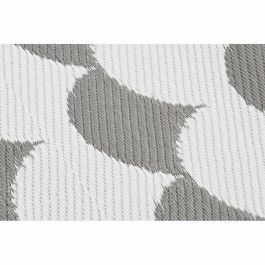 Alfombra DKD Home Decor Gris Blanco 210 x 1 x 150 cm (2 Unidades) Alfombra DKD Home Decor Gris Blanco 210 x 1 x 150 cm (2 Unidades)