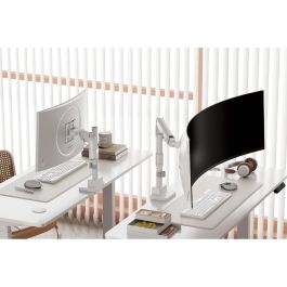 Digitus Soporte para Monitor 57" 27 kg Ajustable en Altura Blanco