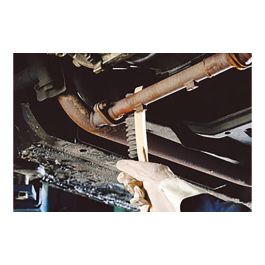 Wolfcraft Cepillo Metálico de Mano, Acero, 4 Filas, Mango de Madera, 280 mm, Para Uso Profesional/Doméstico