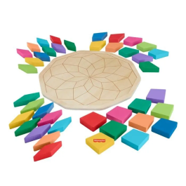 Fisher-Price Rompecabezas Mandala Madera HXT94 - Rompecabezas Educativo para Niños +3 Años con Piezas de Colores Precio: 20.69000054. SKU: B12WC2LYKH