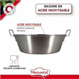 Menastyl 4615452 Bandeja para Mermelada de Acero Inoxidable - 40,5 cm Menastyl 4615452 Bandeja para Mermelada de Acero Inoxidable - 40,5 cm