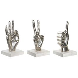 Decoracion Loft DKD Home Decor Plateado 10 x 20 x 10 cm (3 Unidades) Decoracion Loft DKD Home Decor Plateado 10 x 20 x 10 cm (3 Unidades)