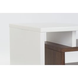 Mueble Tv Moderno DKD Home Decor Blanco Marron 60 x 58 x 110 cm