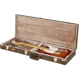 Gator GW Deluxe Estuche Marrón para Guitarra Eléctrica Precio: 107.49999975. SKU: B165HPLET8