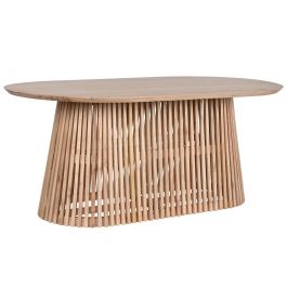 Mesa de Comedor Home ESPRIT Natural madera de mindi 180 x 100 x 75 cm