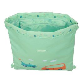 Bolsa Mochila con Cuerdas Safta Coches Verde 26 x 34 x 1 cm Bolsa Mochila con Cuerdas Safta Coches Verde 26 x 34 x 1 cm