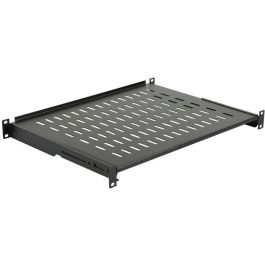Lanview RAS400BL - Bandeja de rack 1U 19" conectada frontal y trasera, D=350mm, carga 50kg, RAL 9005 Precio: 35.50000003. SKU: B16G88T3ES