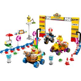Lego Super Mario 72036 Mario Kart Set Baby Peach y Gran Premio Moto de Juguete