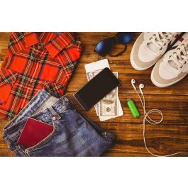 Elbe AU-B15-MIC Auriculares Intra-auditivos con Micro, Blancos