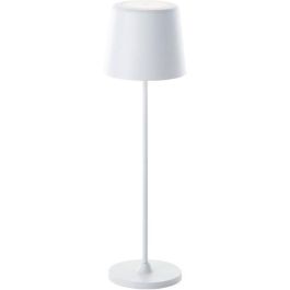 Brilliant BRI4004353428210 Lámpara de Mesa LED Kaami 2W IP44 - Metal y Plástico Blanco Mate
