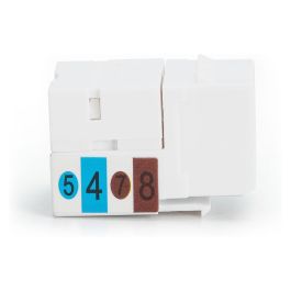 Digitus DN-93601 CAT 6 Keystone Jack, sin blindaje, RJ45 a LSA, color negro