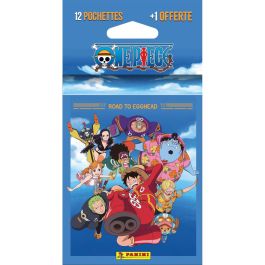 Panini PAN8051708023640 Blister ONE PIECE ROAD TO EGGHEAD - 12 bolsillos + 1 gratis - 65 cartas