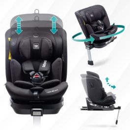 Silla de coche - BABYAUTO - AITANA GRIS ANTRACITA - Desde el nacimiento hasta los 12 años - 0-36 kg - I-Size - ISOFIX - Giratoria 360° - ECE R129 Silla de coche - BABYAUTO - AITANA GRIS ANTRACITA - Desde el nacimiento hasta los 12 años - 0-36 kg - I-Size - ISOFIX - Giratoria 360° - ECE R129