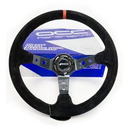 Volante Racing OCC Motorsport Negro Negro/Rojo Ø 35 cm