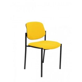 Silla Piqueras Y Crespo Villalgordo Confidente Chasis Negro Asiento Y Respaldo Tapizados Bali Amarillo Precio: 138.69000035. SKU: S5703133