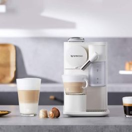 DeLonghi Lattissima One EN510.W Cafetera Espresso Nespresso Automática con Depósito de Leche 1L Blanca