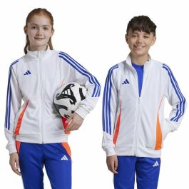 Chaqueta Deportiva para Niños Adidas Tiro24 Training Blanco