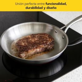 Sartén Castey E-S26 Gris Acero Inoxidable Ø 26 cm