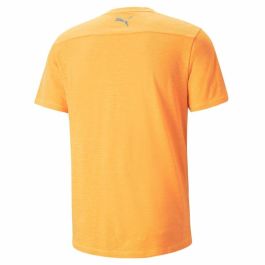 Camiseta de Manga Corta Hombre Puma Amarillo Hombre