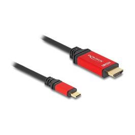 DeLOCK Cable USB Type-C a HDMI (DP Alt Mode) 8K 60 Hz HDR 1m rojo - Compatible con 7680x4320, 240 Hz, HDR10, VMM7100 Precio: 59.99550018. SKU: B175LHY9DR