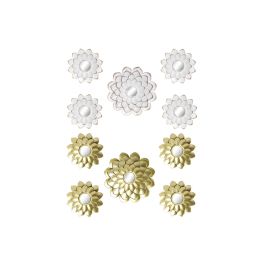 Juego de Espejos DKD Home Decor Espejo Champán Dorado Blanco PP 2 Unidades (35 x 1,5 x 35 cm) Precio: 47.49999958. SKU: B1AFN89GTY