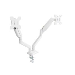 TooQ Soporte de Mesa para 2 Monitores DB1434TNR-W Giratorio Inclinable Blanco para Pantallas de 13" a 34" hasta 10kg por Brazo Precio: 44.5000006. SKU: B1HGBERGTG