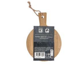 Tabla Aperitivo Bambú Cerámica Tapas Quid 16,5x12x3,6 cm