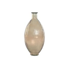 DKD Home Decor Jarrón Urban Rayado Cristal Reciclado Champán 30 x 59 x 30 cm Precio: 60.5. SKU: B15NH4VZQA