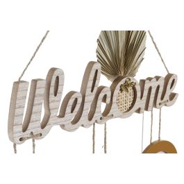 DKD Home Decor Marco Multifoto Cozy boho 22 Natural Multicolor Mdf Colgante 37 x 50 x 1.2 cm (6 Unidades)