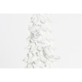 Figura Navidad Moderna DKD Home Decor Blanco 13 x 43 x 13 cm