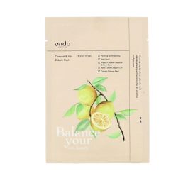 Ondo Beauty 36.5 CHARCOAL & YUJA Mascarilla Burbujeante con Carbón y Yuzu 25 ml Precio: 3.50000002. SKU: B1ATRDZETB