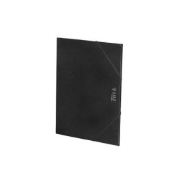 Carpeta De Gomas Y Solapas Carchivo Luz Carton Plastificado Brillo Fº Negro 5 unidades Precio: 13.50000025. SKU: BIX2033L06