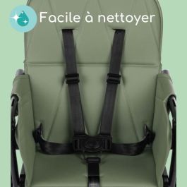 BEBECONFORT LILY Trona para bebé, ultracompacta y ligera, confort óptimo, de 6 meses a 3 años, hasta 15 kg, Verde mineral BEBECONFORT LILY Trona para bebé, ultracompacta y ligera, confort óptimo, de 6 meses a 3 años, hasta 15 kg, Verde mineral
