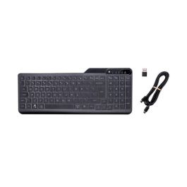 HP 400 Teclado con Cable Retroiluminado Blanco Cálido LED, Teclas Silenciosas, 12 Teclas Programables, Diseño Delgado Precio: 122.98999988. SKU: B1DSK5AXL6