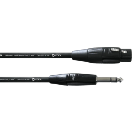 Cordial Cable de Audio Jack Estéreo a XLR Hembra 60 cm Precio: 13.50000025. SKU: B172HGG9GE