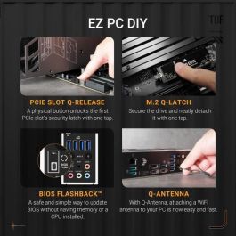ASUS X870-PLUS WiFi Placa Base Gaming ATX Socket AM5 para AMD Ryzen 7000/8000/9000 Series, DDR5, Wi-Fi 7