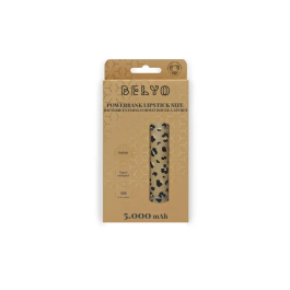 Wondee Batería Externa 5.000 mAh Leopardos Diseño Compacto Estilizado