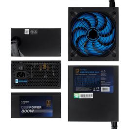 Fuente de Alimentación CoolBox DG-PWS800-85B 800 W ATX Negro Fuente de Alimentación CoolBox DG-PWS800-85B 800 W ATX Negro