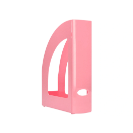 Q-connect Revistero 320x250x80 mm Plástico Rosa Pastel