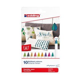 Marcador Textil Edding 4600 (Fino) Caja De 10 Precio: 13.59000005. SKU: S8404709