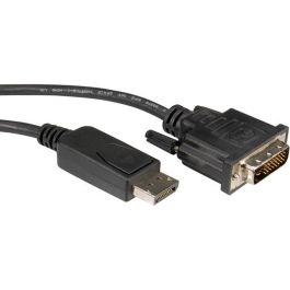 ROLINE 11.04.5612 Cable DisplayPort a DVI Macho/Macho 5m Negro