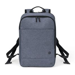 Dicota Mochila para Portátil Slim Eco MOTION PET Reciclado 13-15.6" Azul Denim, Protección HDF, Resistente al Agua