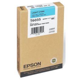 Epson C13T603500 Cartucho de Tinta Light Cyan 220ml para Stylus Pro 7880/9880/7800/9800 Precio: 138.5000001. SKU: B186FHFEVL