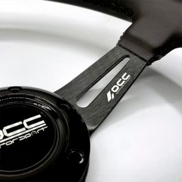 Volante Racing OCC Motorsport OCCVOL016 Negro Cuero Ø 35 cm Volante Racing OCC Motorsport OCCVOL016 Negro Cuero Ø 35 cm